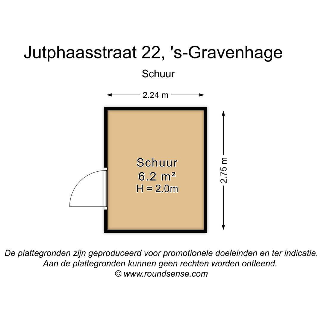 Jutphaasstraat 22, Den Haag plattegrond-2