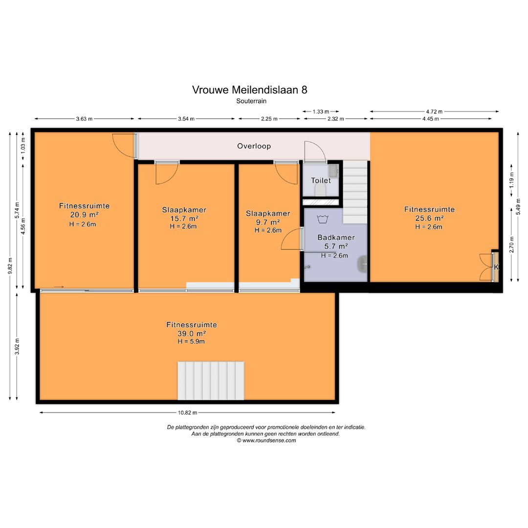 Vrouwe Meilendislaan 8, Den Haag plattegrond-3