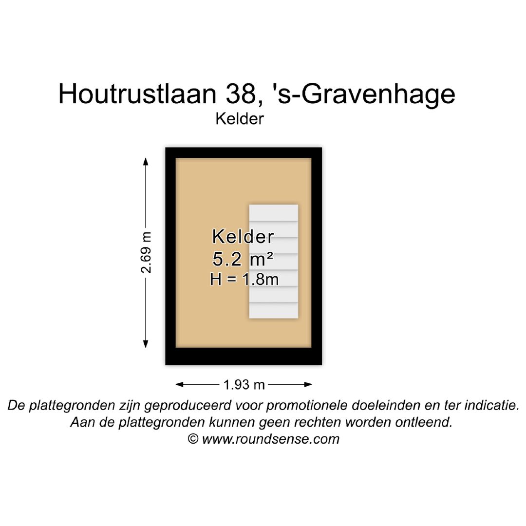 Houtrustlaan 38, Den Haag plattegrond-5