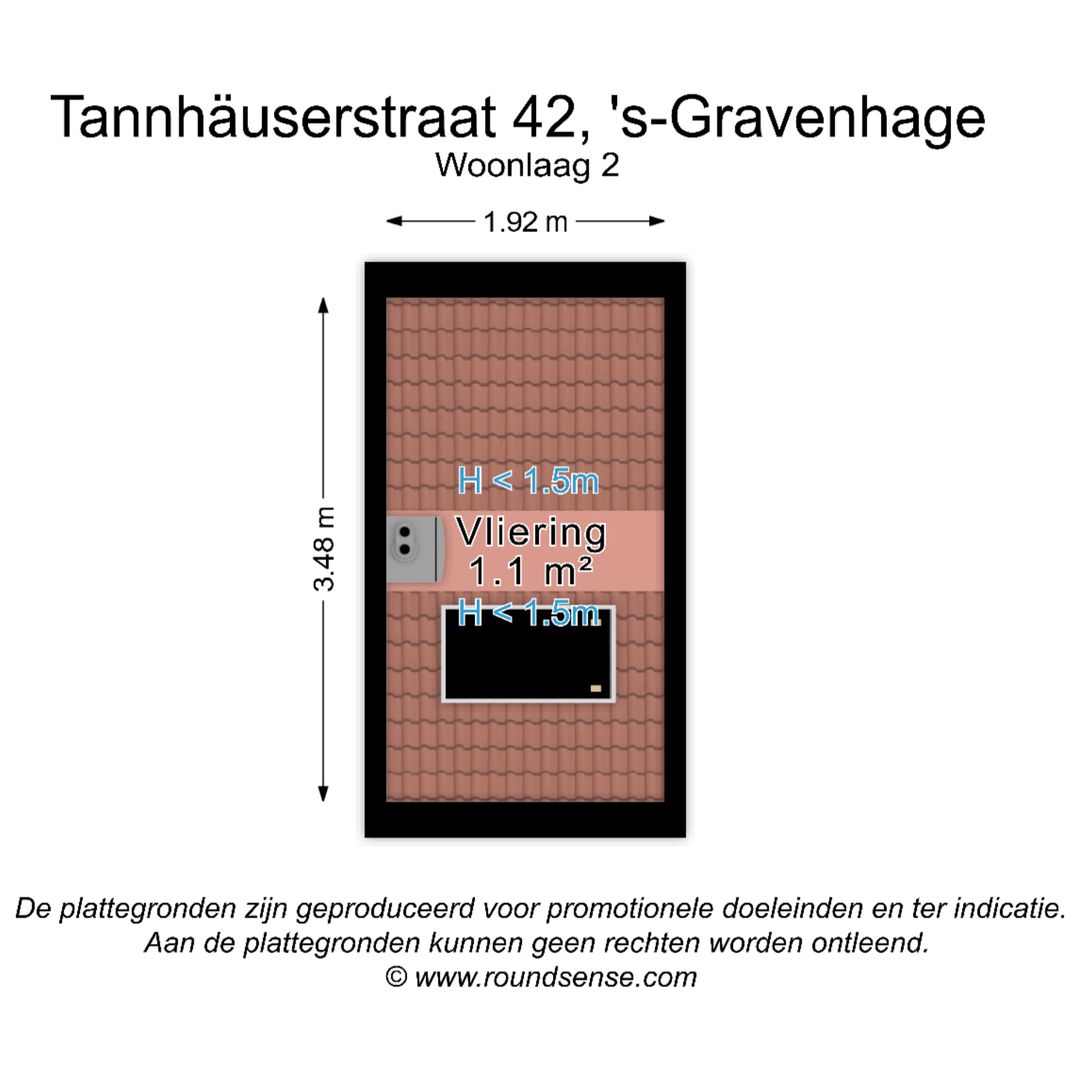 Tannhäuserstraat 42, Den Haag plattegrond-2