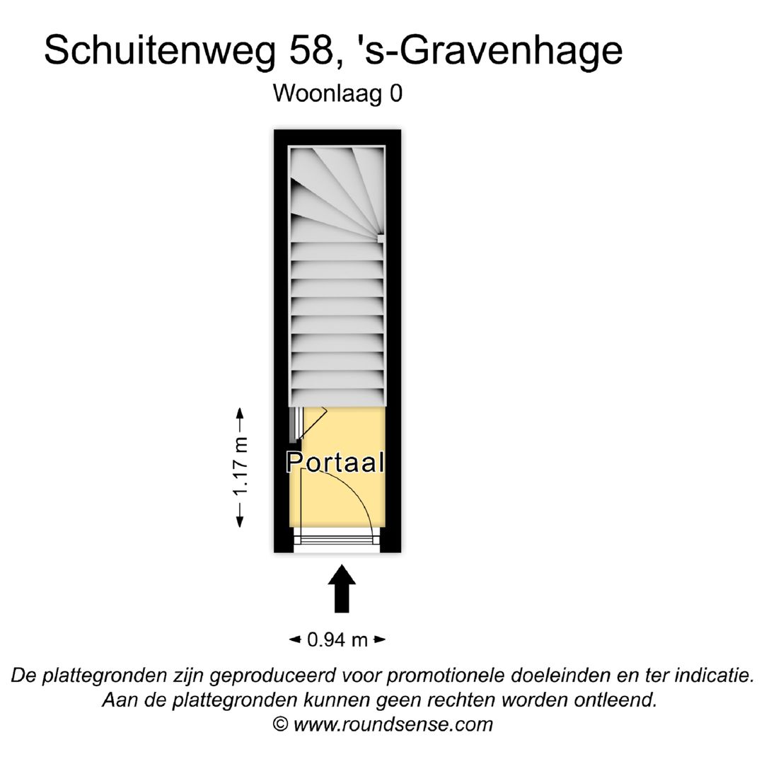 Schuitenweg 58, Den Haag plattegrond-0