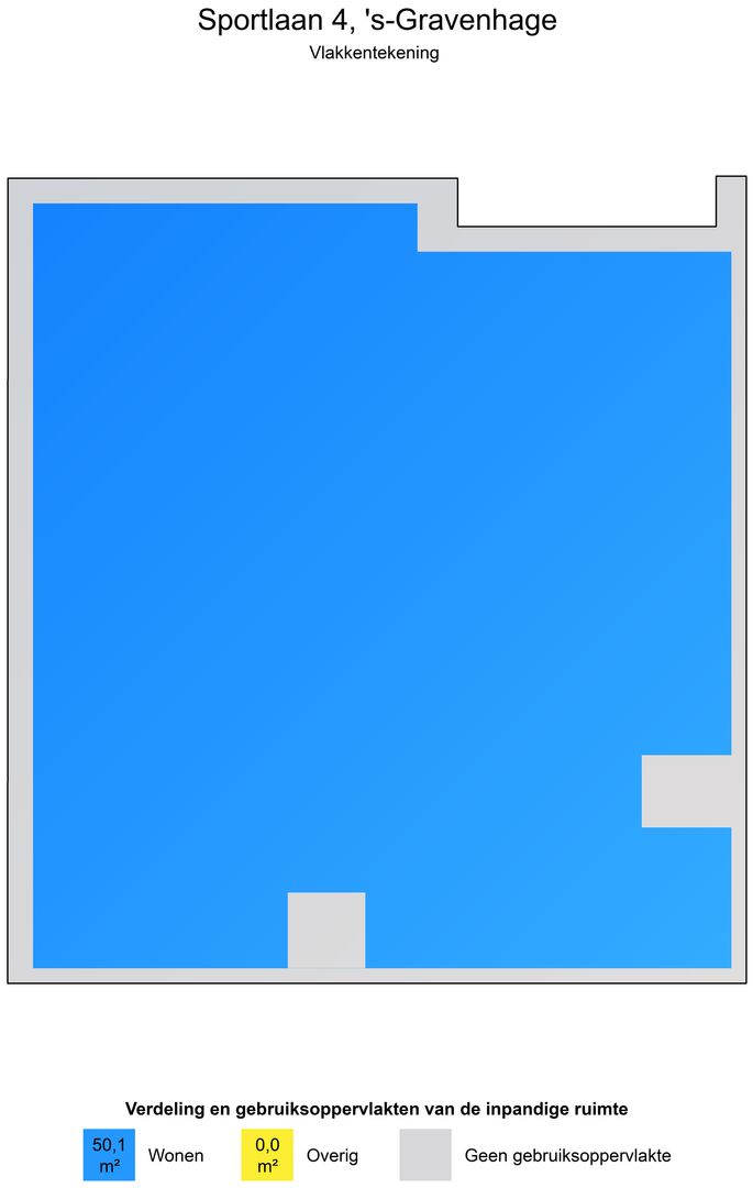 Sportlaan 4, Den Haag plattegrond-1