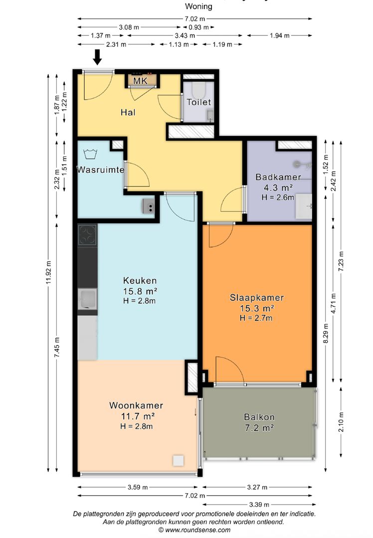 C.T. Storklaan 497, Rijswijk plattegrond-0