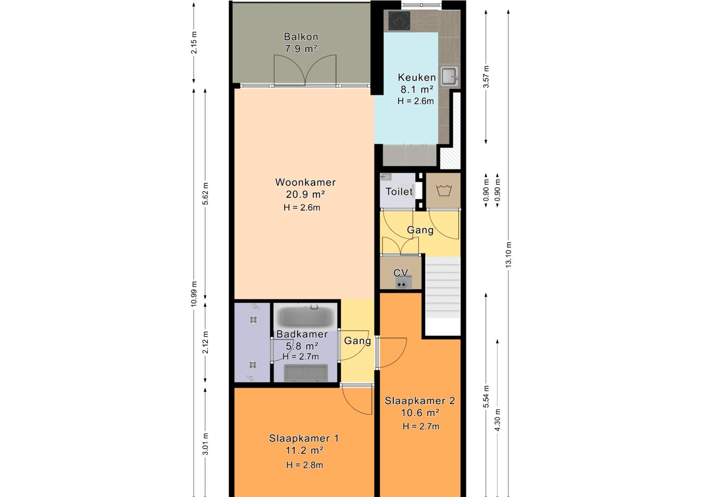 Obrechtstraat 309 A, Den Haag foto-28