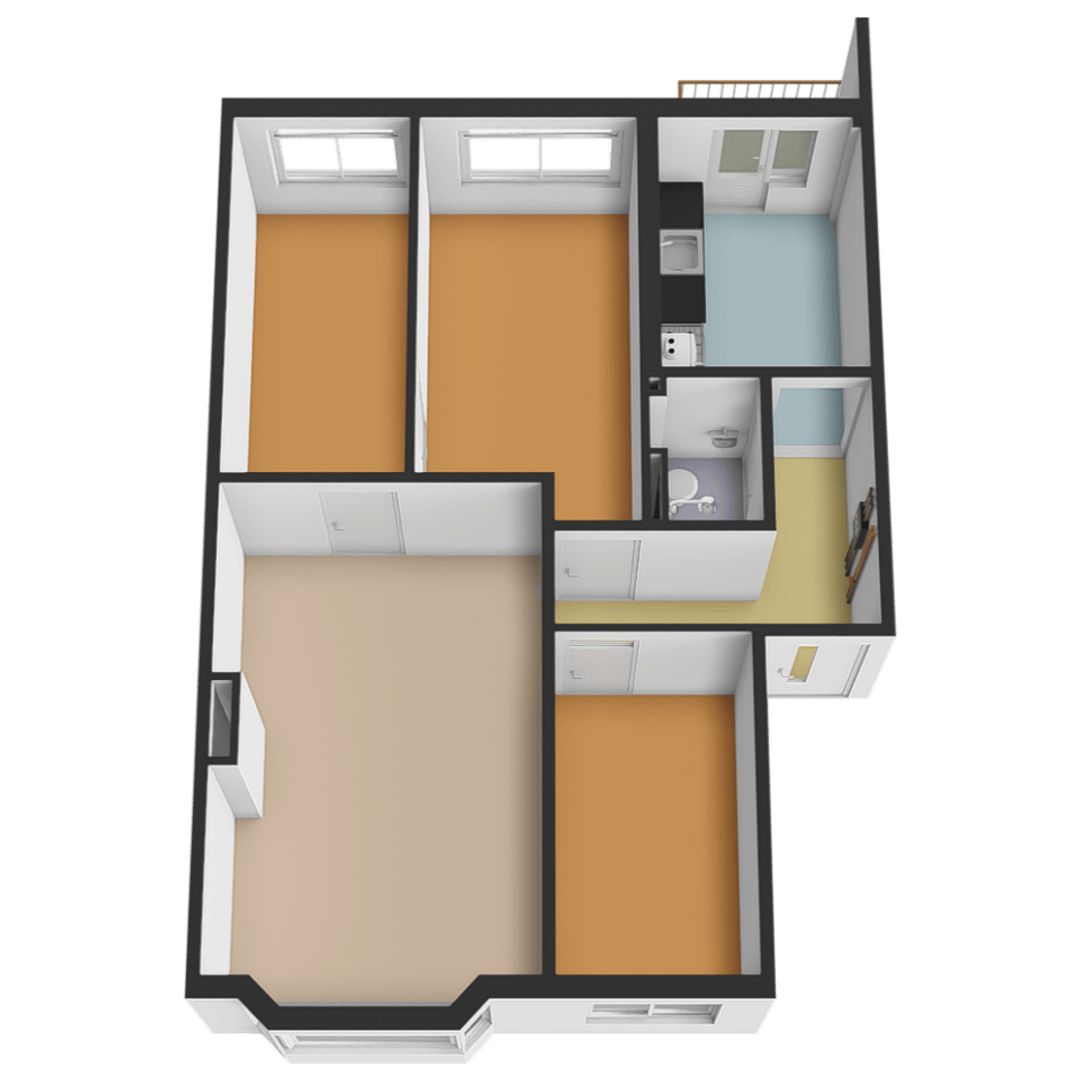 Drebbelstraat 47, Den Haag plattegrond-0