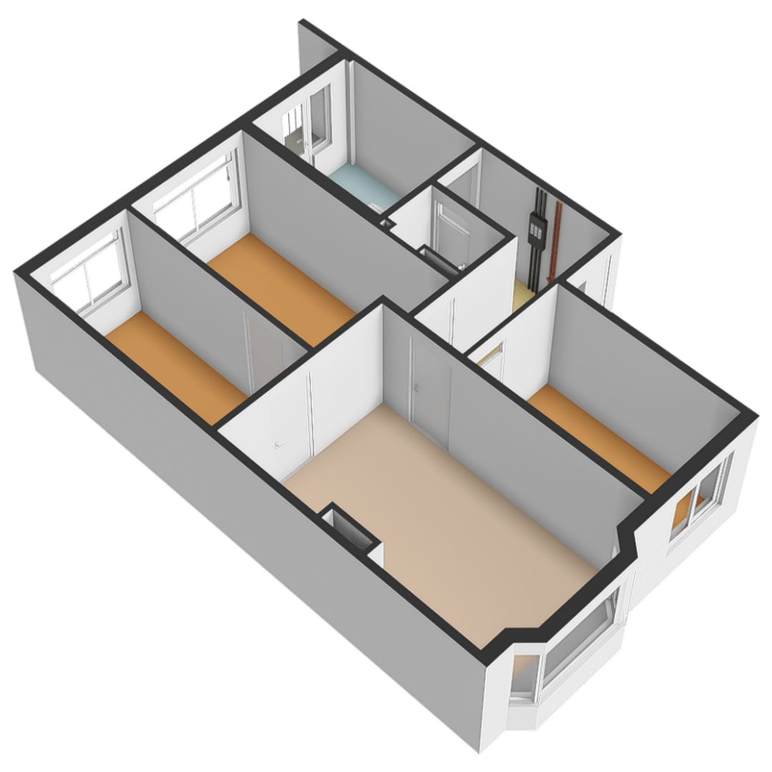 Drebbelstraat 47, Den Haag plattegrond-3