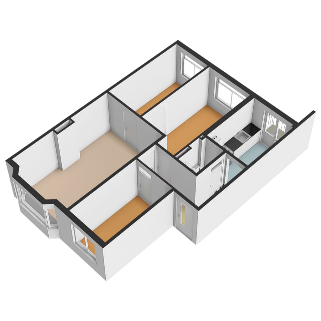 Drebbelstraat 47, Den Haag plattegrond-4