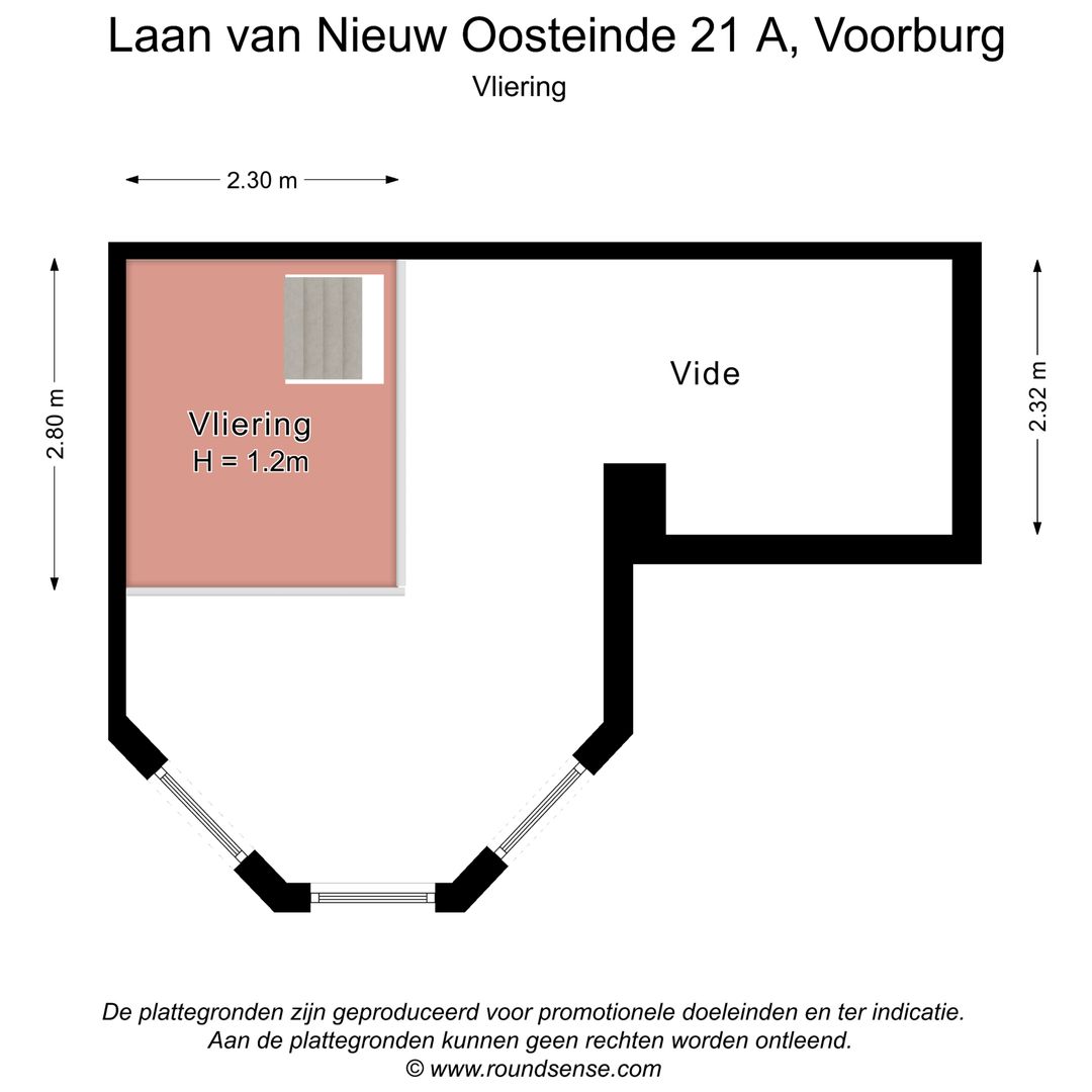 Laan van Nieuw Oosteinde 21 A, Voorburg plattegrond-1
