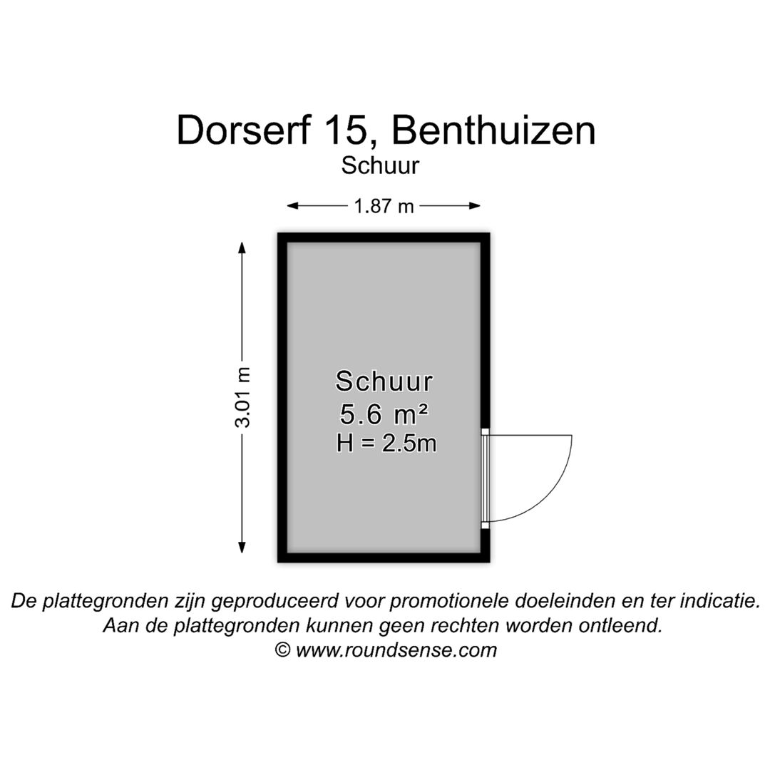Dorserf 15, Benthuizen plattegrond-3