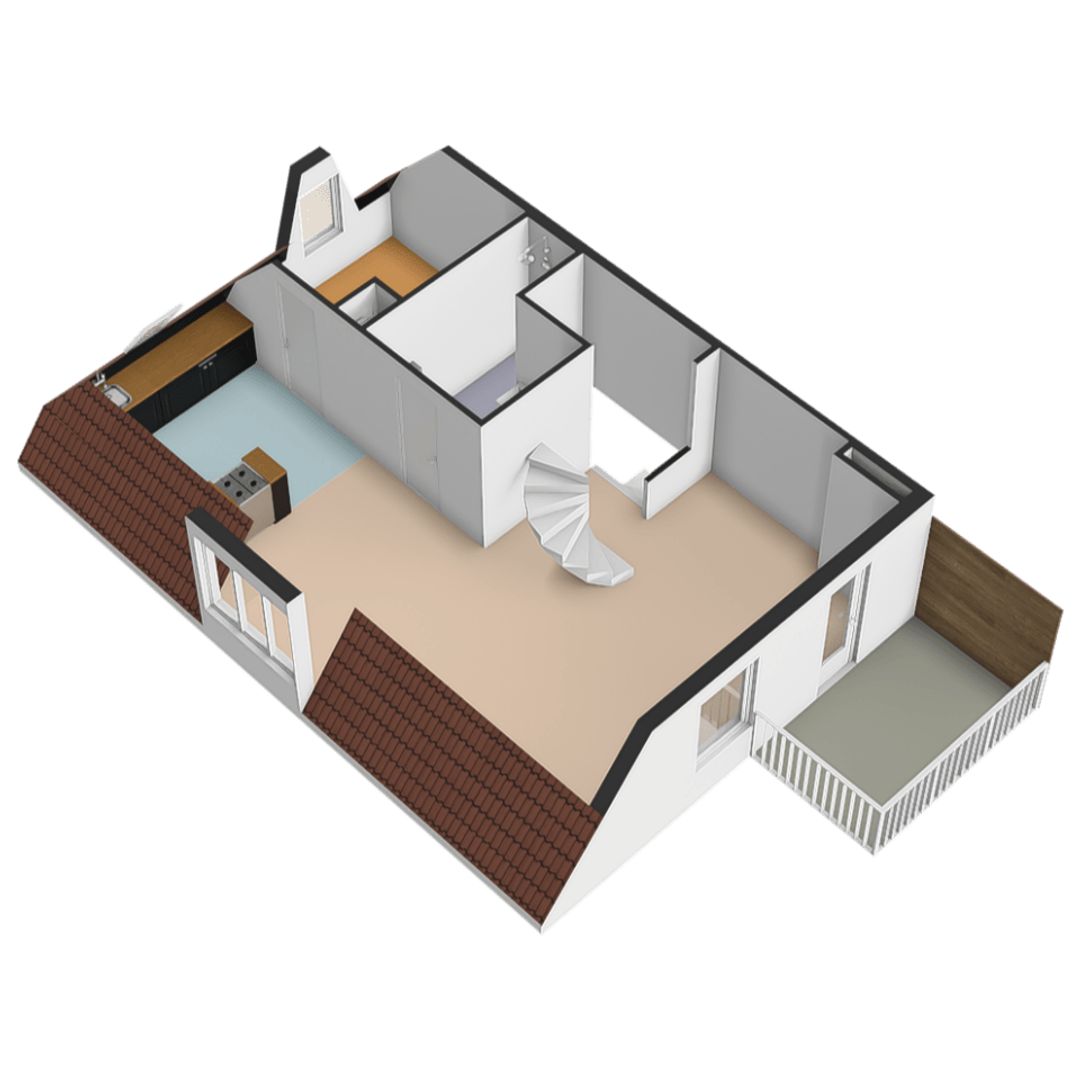 2e Van Blankenburgstraat 163 B, Den Haag plattegrond-7