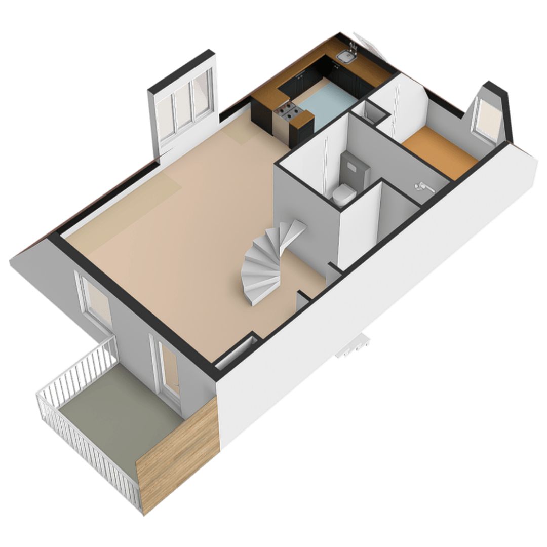 2e Van Blankenburgstraat 163 B, Den Haag plattegrond-8