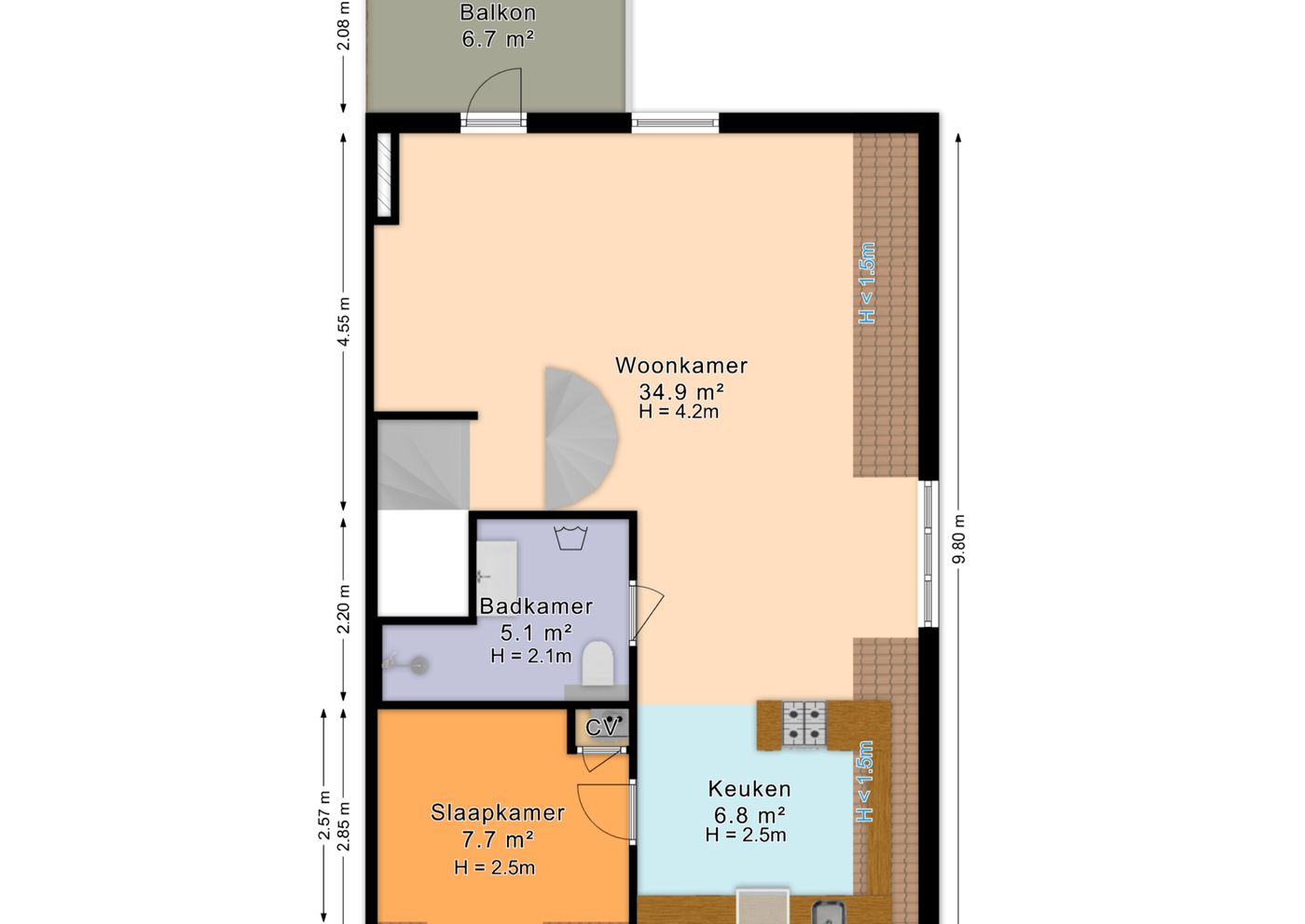 2e Van Blankenburgstraat 163 B, Den Haag foto-31