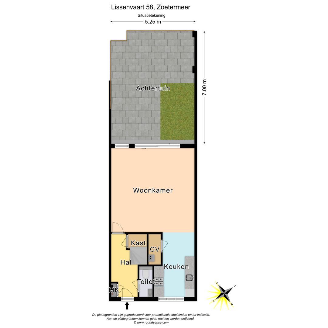 Lissenvaart 58, Zoetermeer plattegrond-3