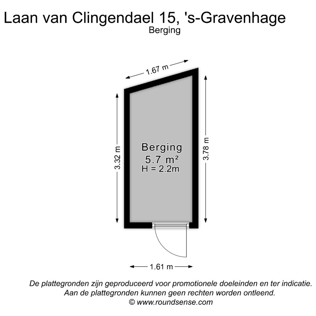 Laan van Clingendael 15, Den Haag plattegrond-3