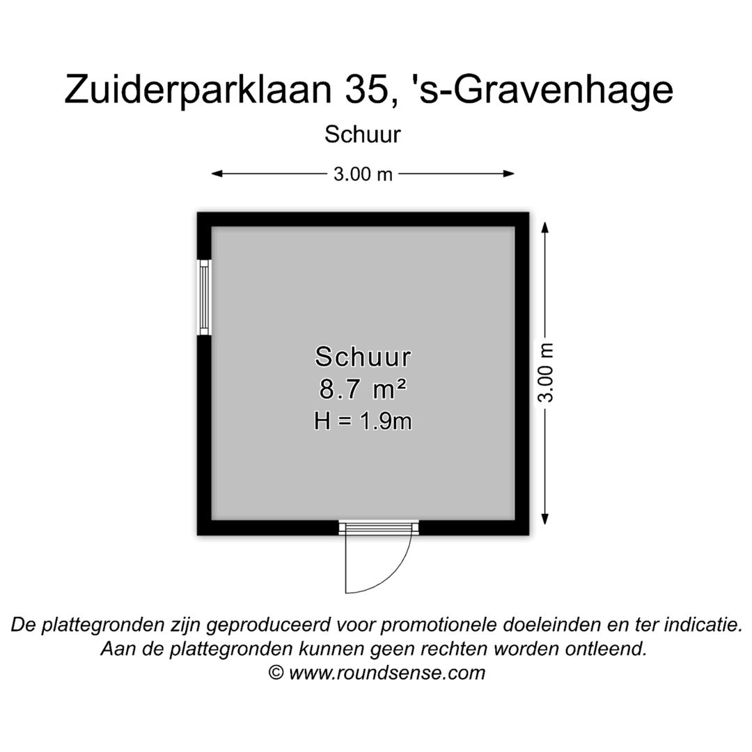 Zuiderparklaan 35, Den Haag plattegrond-2