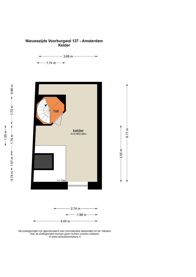 Nieuwezijds Voorburgwal 127, Amsterdam foto-21 blur