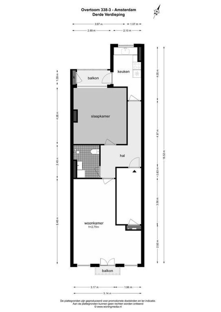 Overtoom 338 3, Amsterdam foto-20