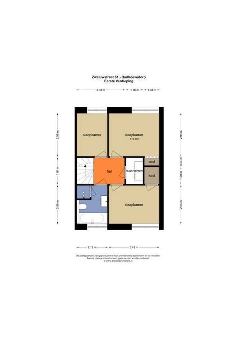 Zwaluwstraat 61, Badhoevedorp foto-36