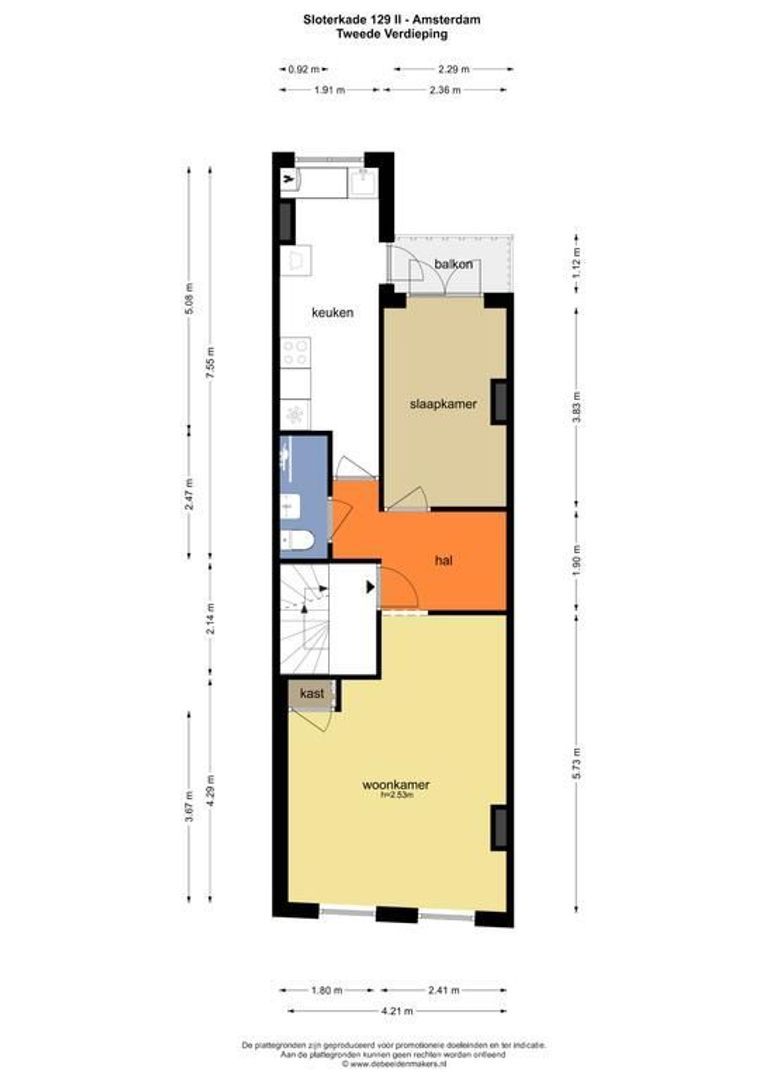 Sloterkade 129 2, Amsterdam foto-20