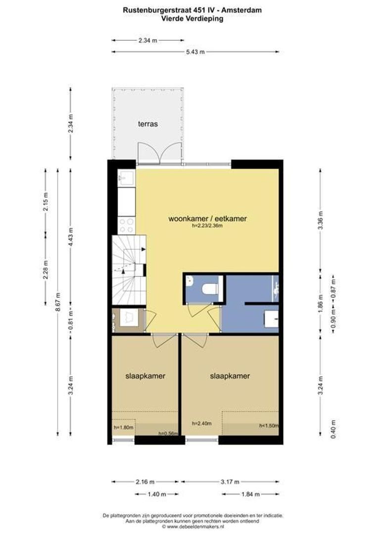 Rustenburgerstraat 451 -4, Amsterdam foto-17