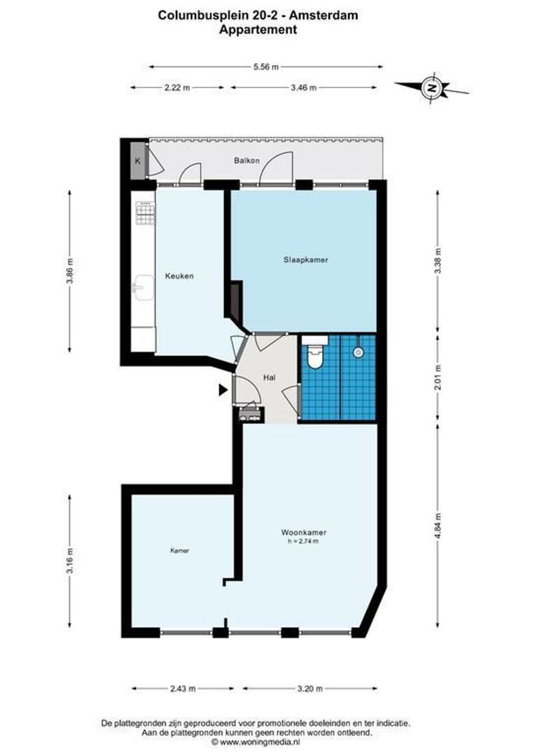 Columbusplein 20 2, Amsterdam foto-16