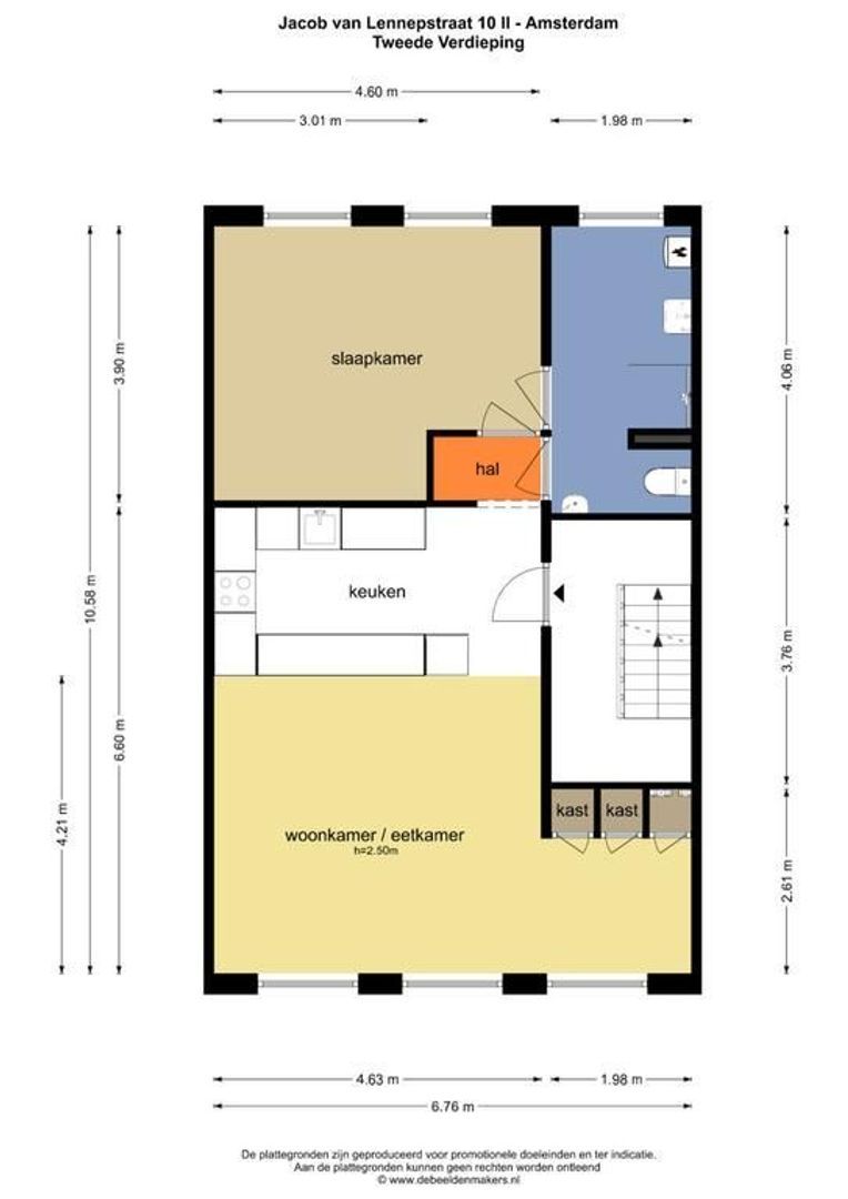 Jacob van Lennepstraat 10 2, Amsterdam foto-13