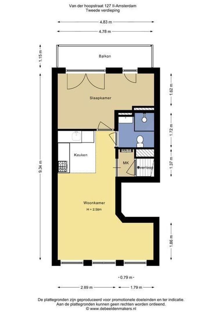 Van der Hoopstraat 127 2, Amsterdam foto-22