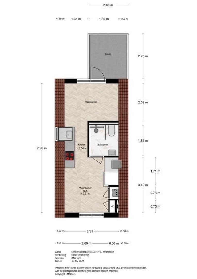 Eerste Oosterparkstraat 47 3, Amsterdam foto-20