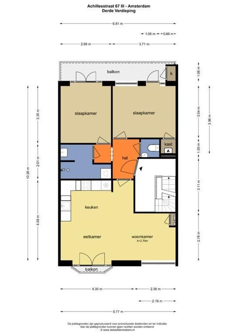 Achillesstraat 67 3, Amsterdam foto-13