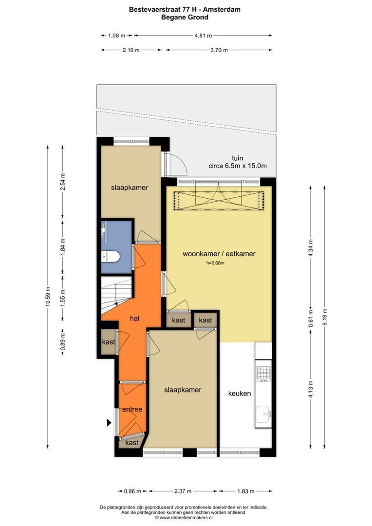 Bestevaerstraat 77 H, Amsterdam foto-23