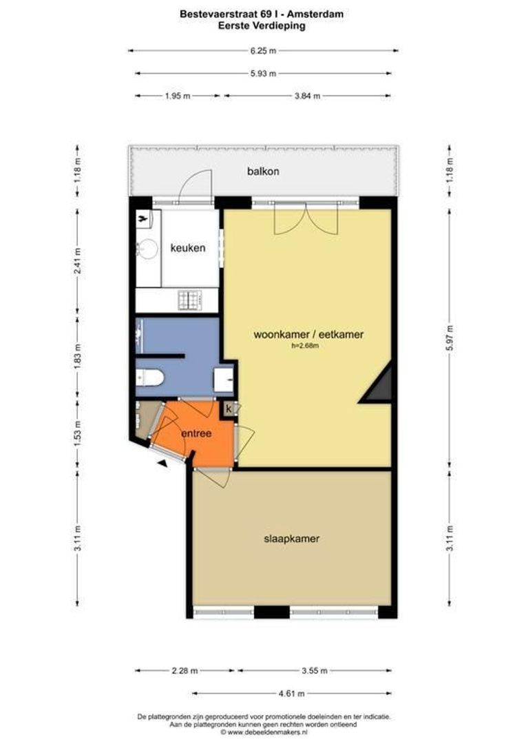 Bestevaerstraat 69 1, Amsterdam foto-17