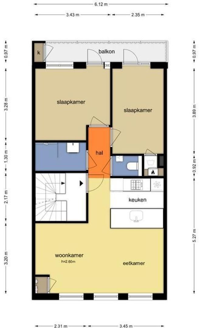 Hudsonstraat 66 2, Amsterdam foto-19