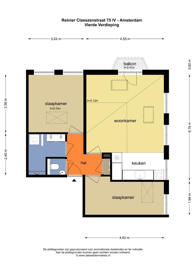 Reinier Claeszenstraat 75 4, Amsterdam foto-20