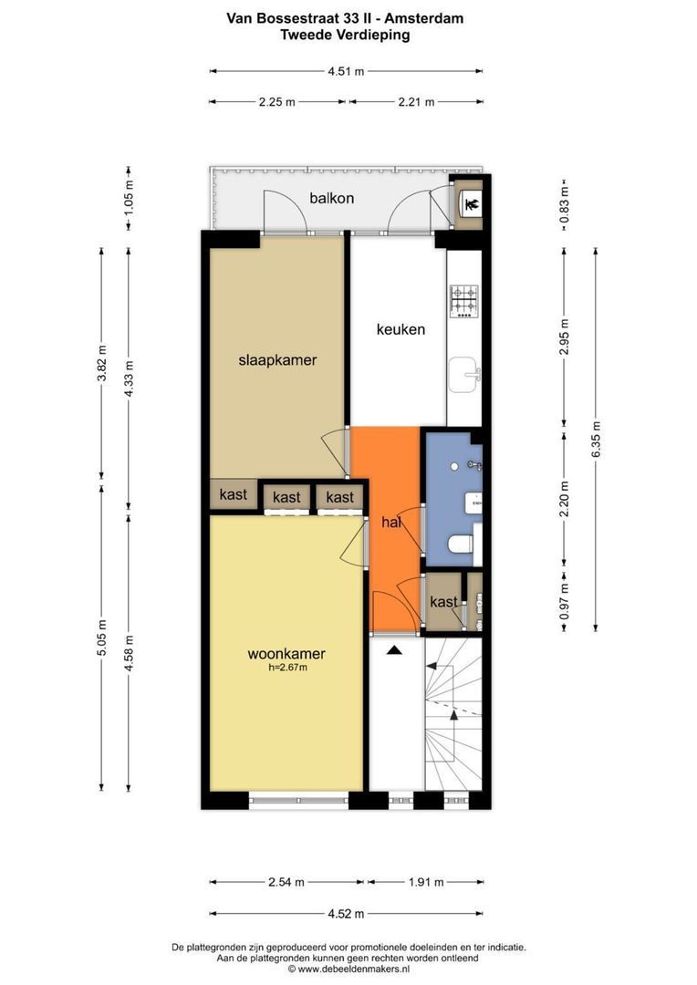 Van Bossestraat 33 2, Amsterdam foto-19