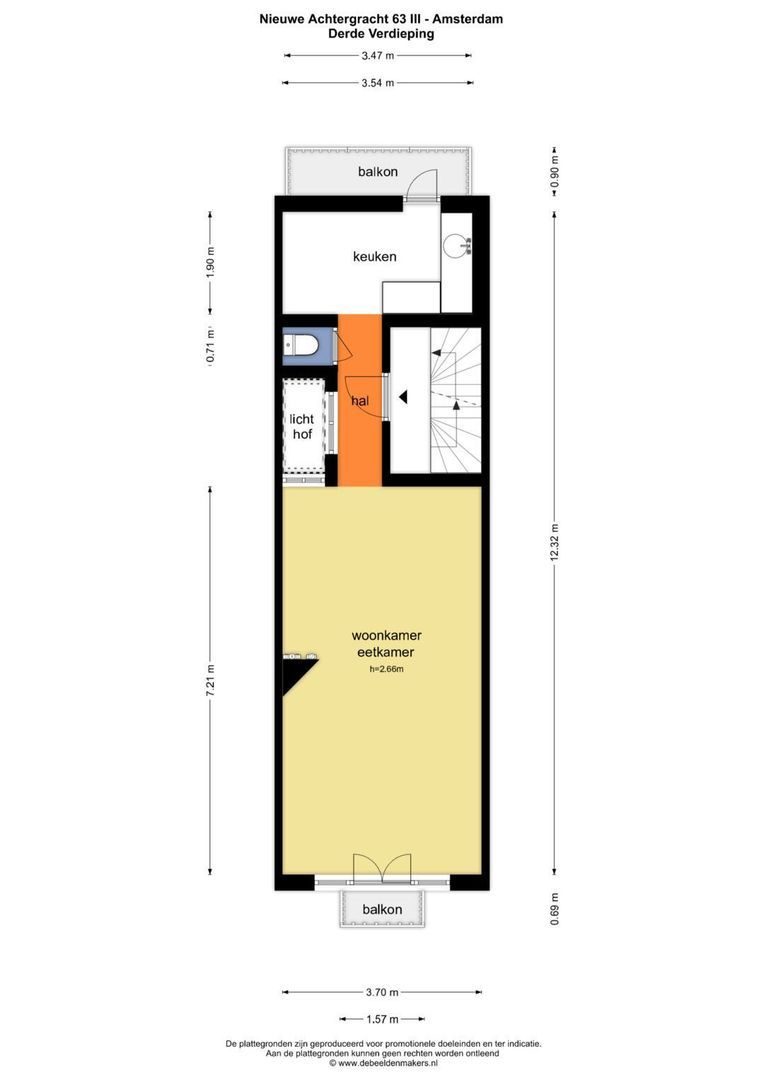 Nieuwe Achtergracht 63 3, Amsterdam foto-16