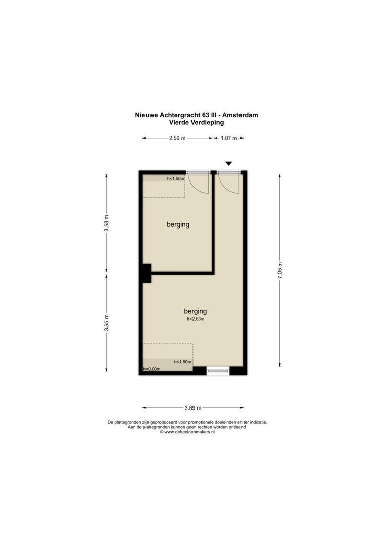 Nieuwe Achtergracht 63 3, Amsterdam foto-17