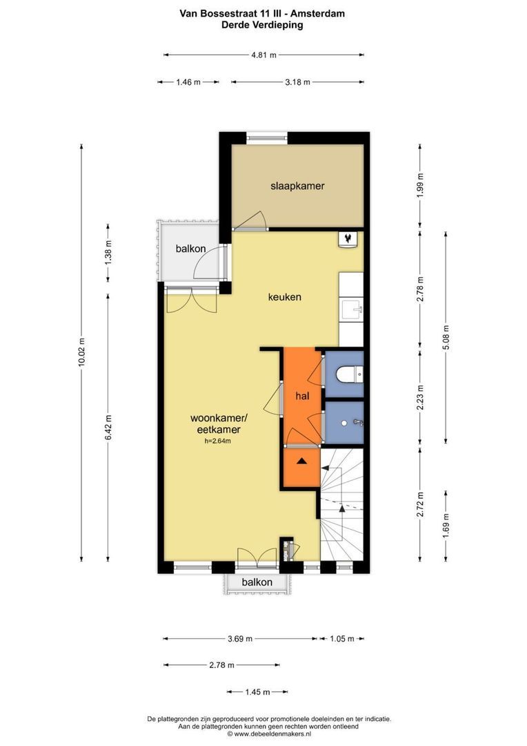 Van Bossestraat 11 3, Amsterdam foto-20