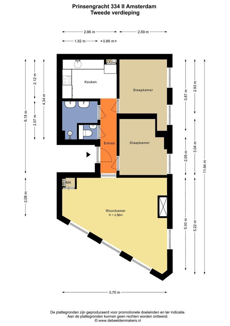 Prinsengracht 334 2, Amsterdam foto-19