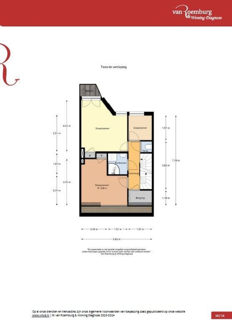 Newtonstraat 58 1, Amsterdam plattegrond-1