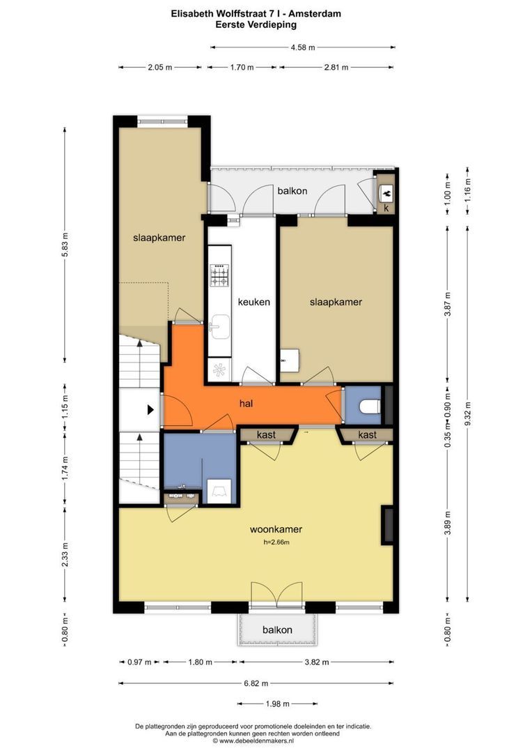 Elisabeth Wolffstraat 7 1, Amsterdam foto-20