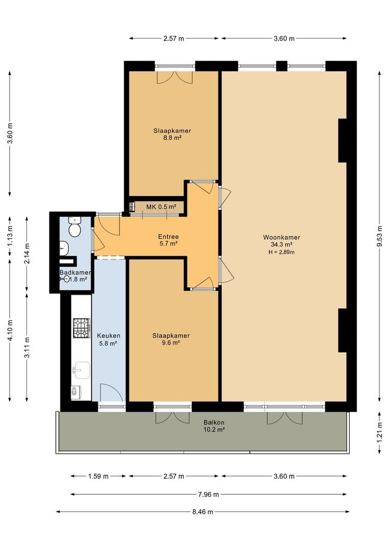 Pretoriusstraat 39 2, Amsterdam foto-20