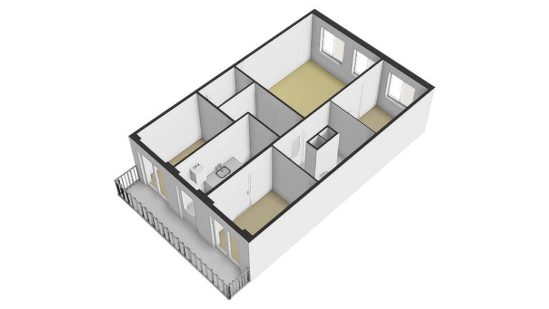 Kramatweg 90 3, Amsterdam plattegrond-1