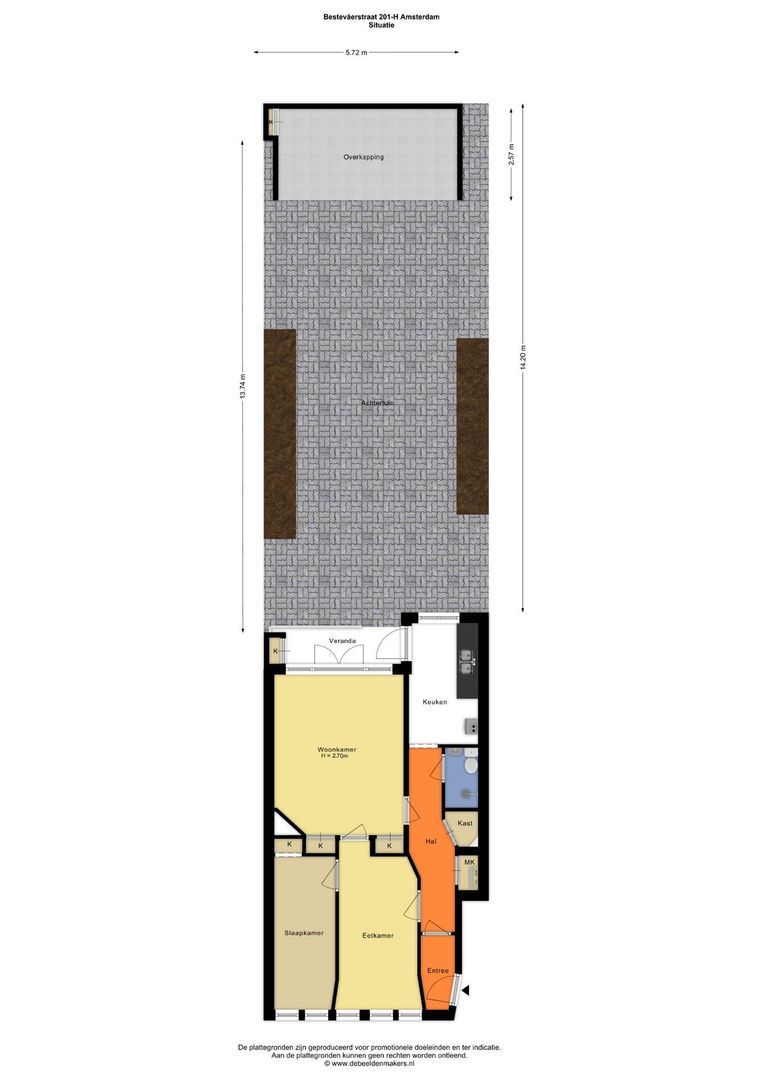 Bestevâerstraat 201 H, Amsterdam plattegrond-6