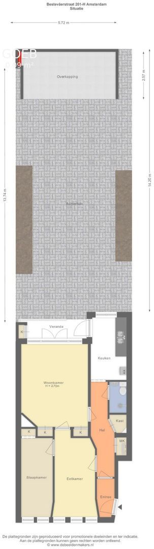 Bestevâerstraat 201 H, Amsterdam plattegrond-8