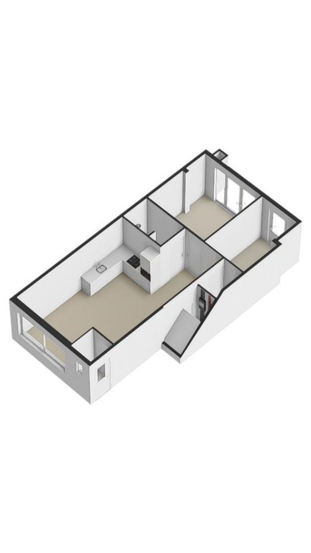 Woestduinstraat 9 H, Amsterdam plattegrond-2