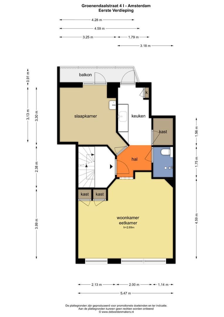 Groenendaalstraat 4 1, Amsterdam foto-19