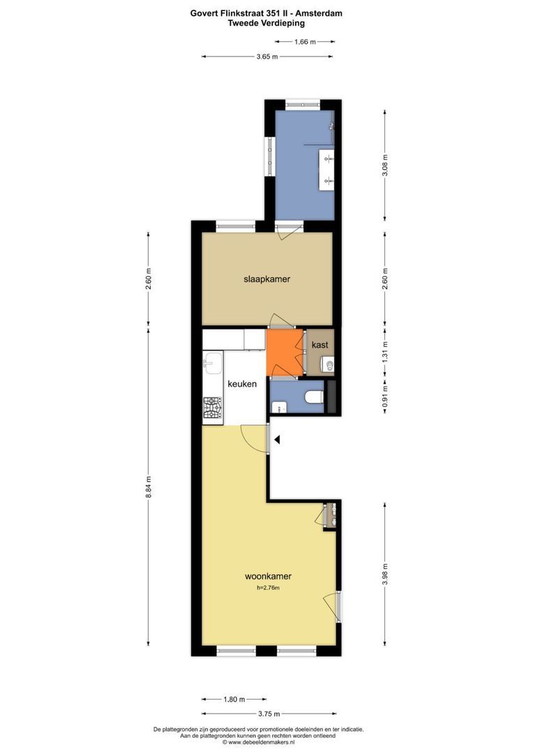 Govert Flinckstraat 351 2, Amsterdam foto-15