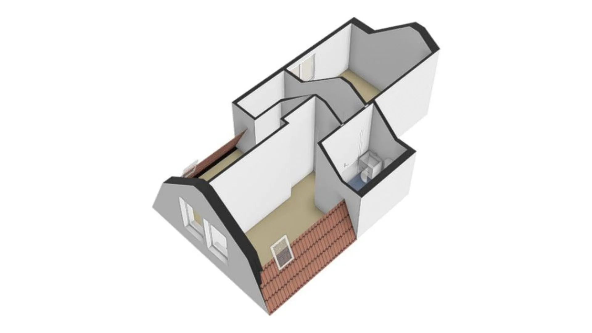 4-кімната квартира на 63 m²