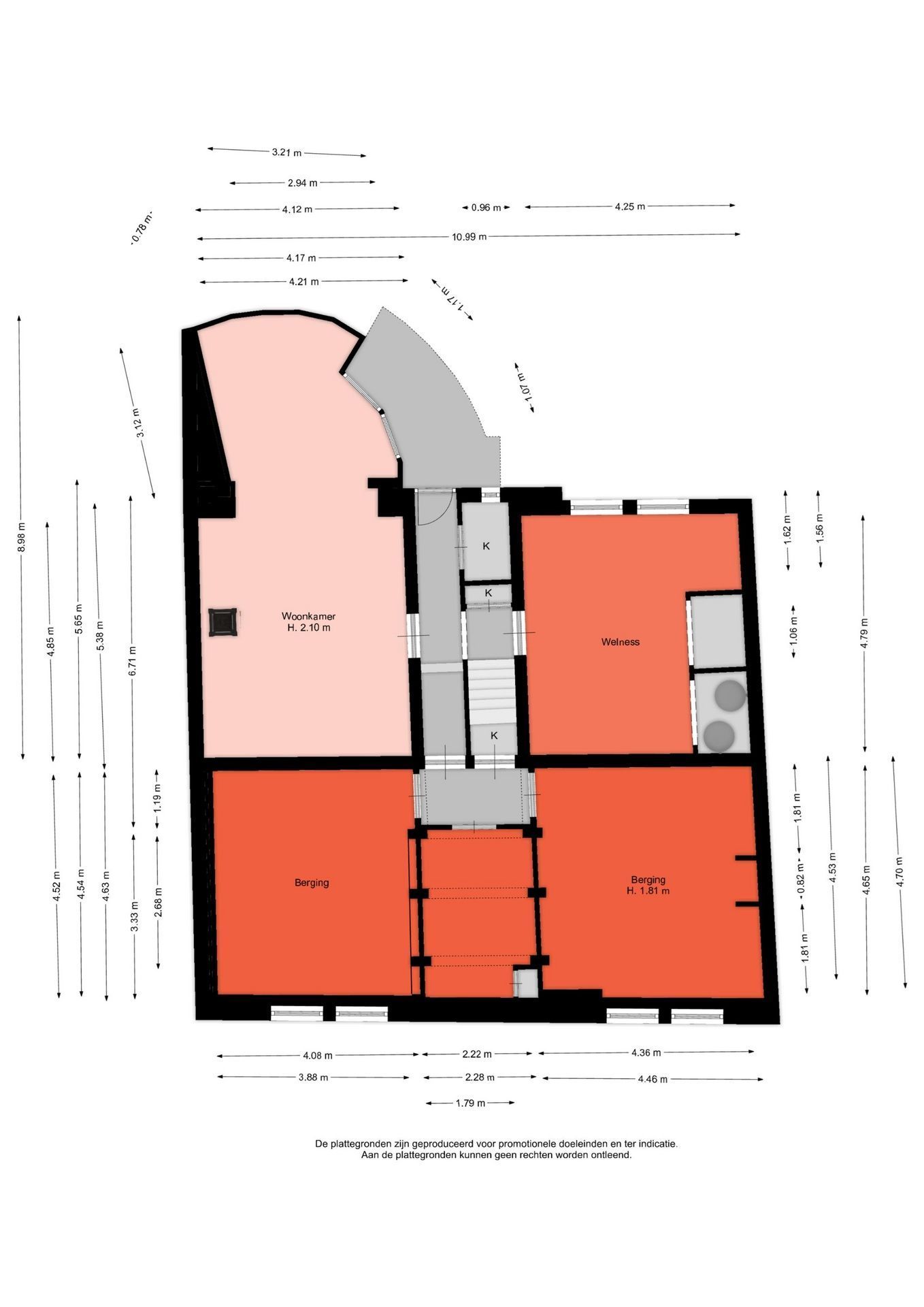 Wittevrouwensingel 66, Utrecht plattegrond-0
