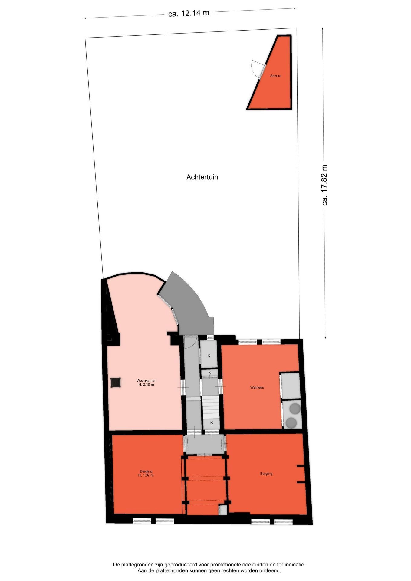 Wittevrouwensingel 66, Utrecht plattegrond-4